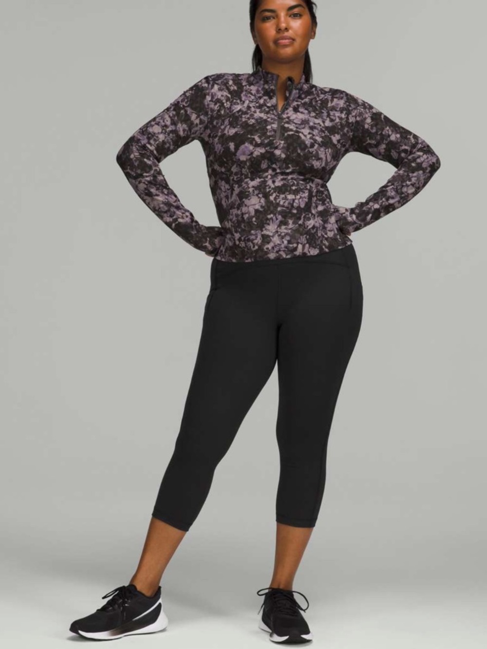 Lululemon Swift Speed High-Rise Crop 21"
in Black Women’s Size 6 Active Leggings